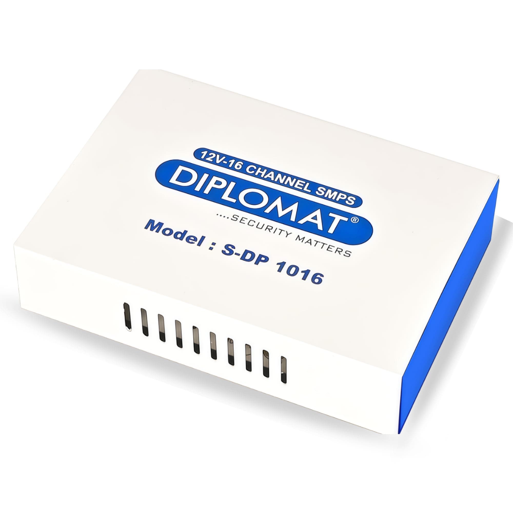 ELOVE® 16 Channel CCTV SMPS Power Supply Adapter | 12V DC Multi Port Power Box for Up to 16 Security Cameras | Bullet & Dome Camera Power Supply for CCTV System, Indoor & Outdoor Use