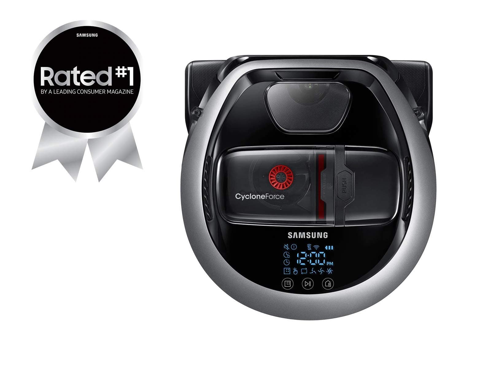 Samsung POWERbot R7065 Robot Vacuum, Compatible with Alexa (Renewed)