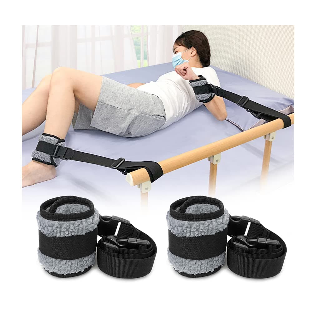 Zelen 2pcs Bed Limb Holders Hospital Bed Medical Patient Limb Holders for Hand, Feet, Ankle or Arm