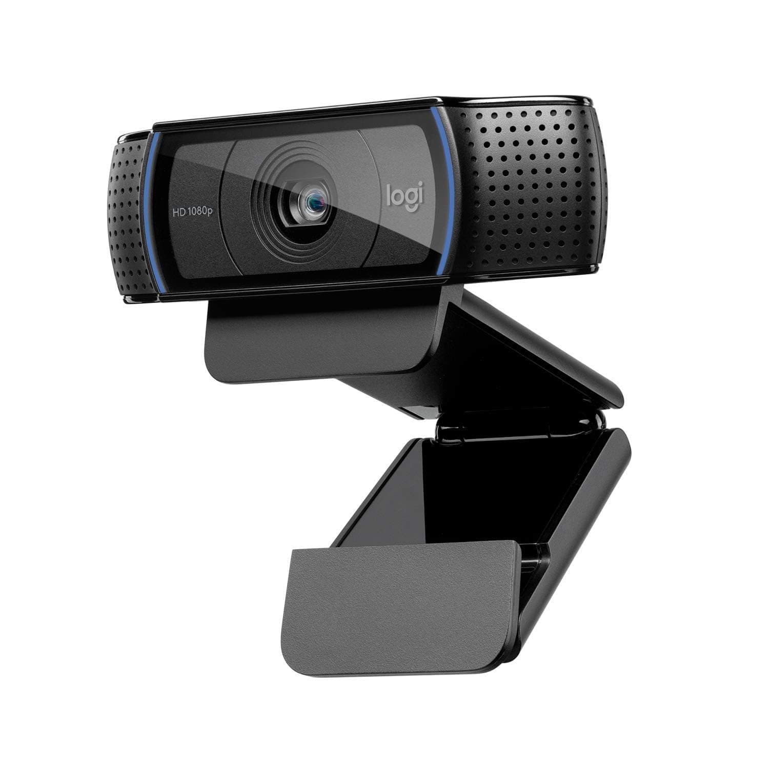 C920 HD Pro Webcam, Full HD 1080p/30fps Video Calling, Clear Stereo Audio, HD Light Correction, Works with Skype, Zoom, FaceTime, Hangouts, PC/Mac/Laptop/Tablet/Chromebook - Black
