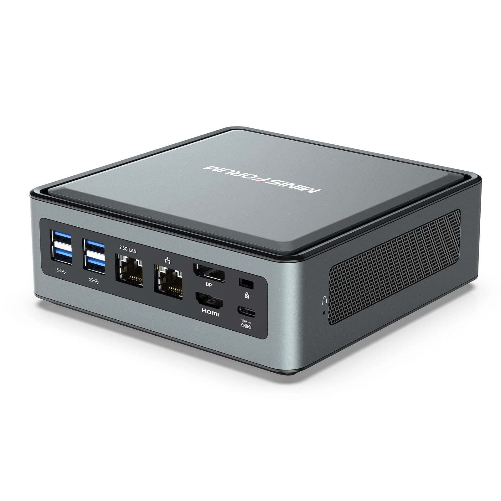 COOFUN Mini PC AMD Ryzen 5 4500U up to 4.0 GHz | 16 GB RAM 512 GB PCIe SSD | Radeon Graphics | Dual WIFI5 BT 5.1 | 4K HDMI/DP/USB-C | 2X RJ45| 4X USB 3.0 2X USB 3.1 Small Form Factor