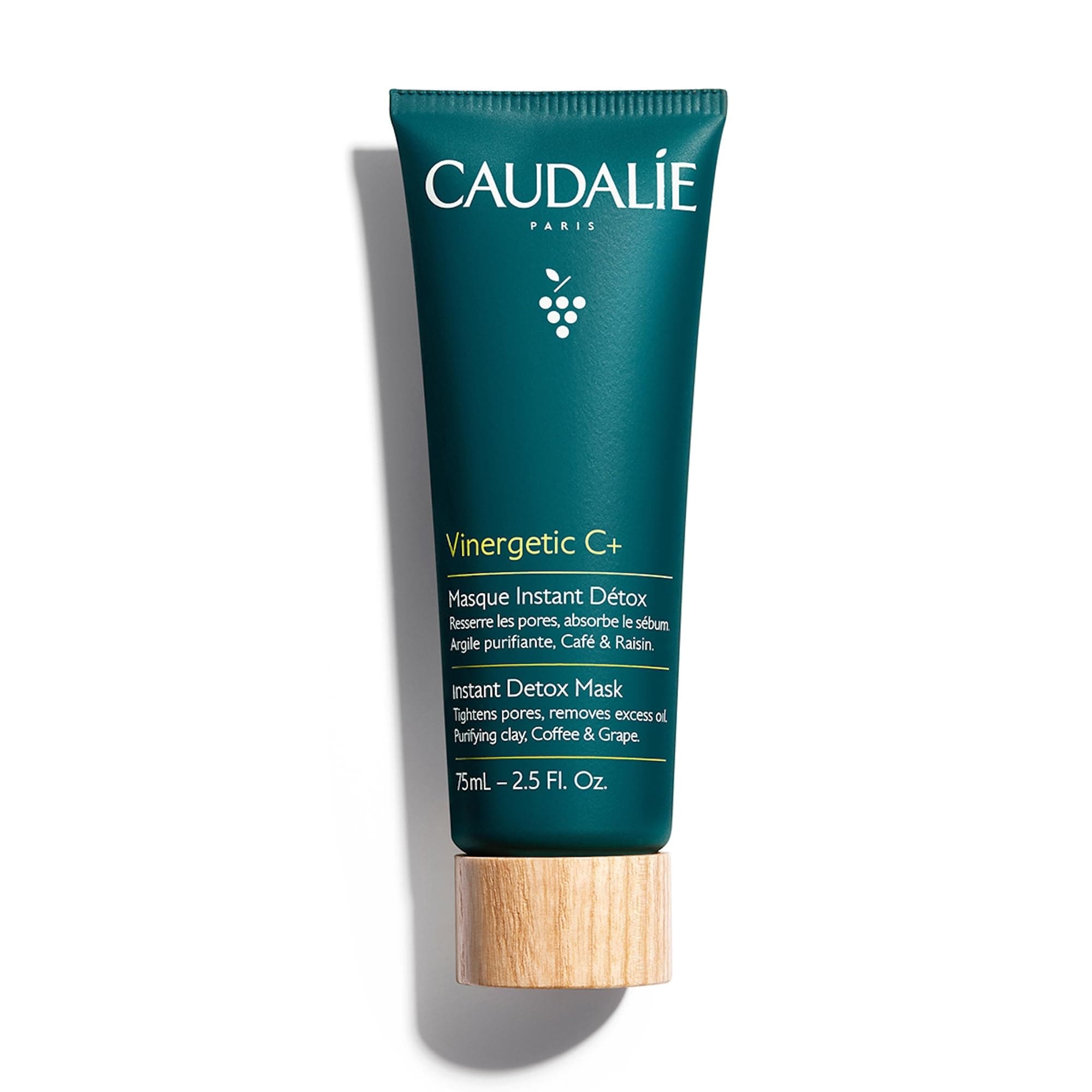 Caudalie Instant Detox Mask for Women, 2.5 oz