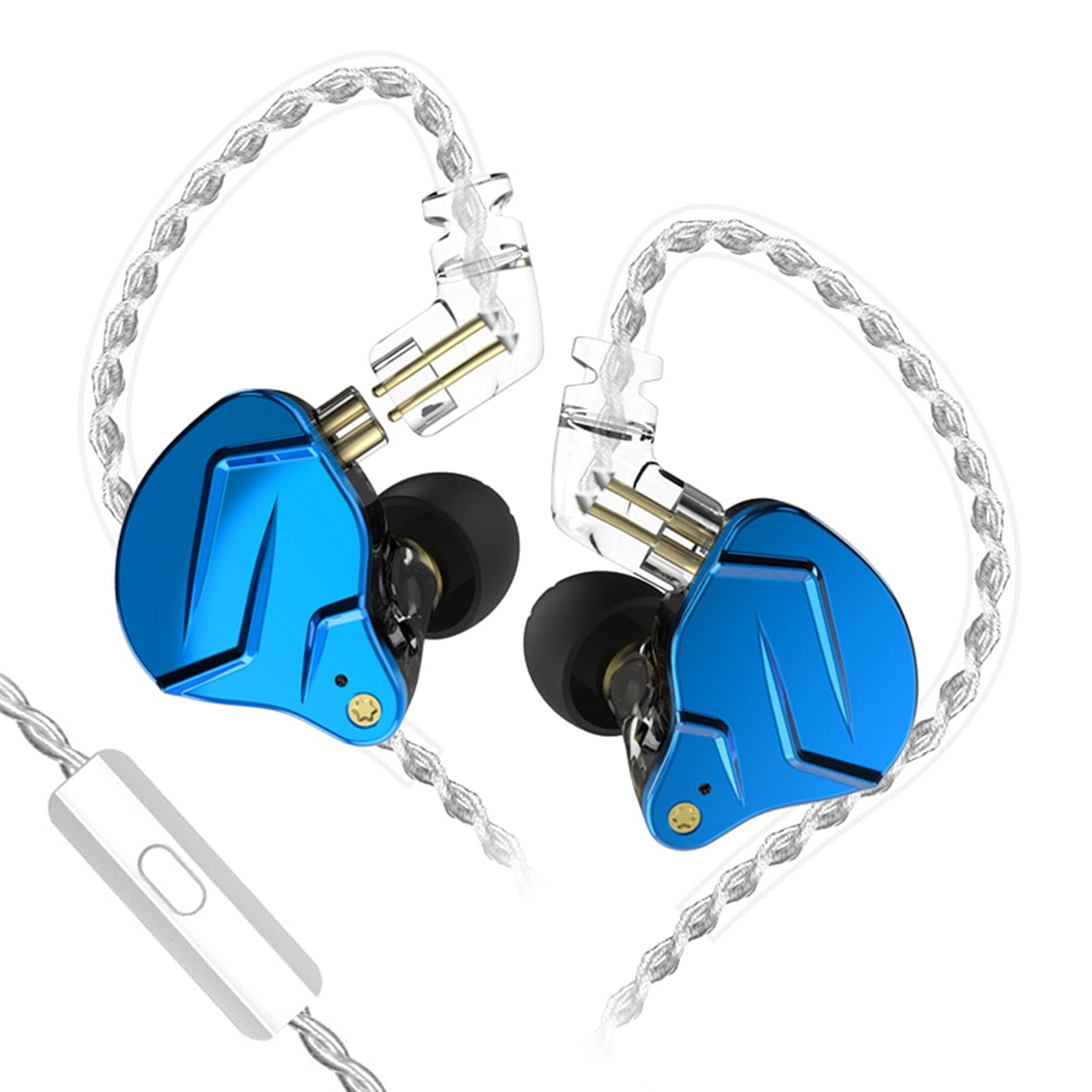 KZ ZSN Pro X in Ear Monitor Earphone 1BA 1DD Wired Earphone HiFi Sport Gaming Earbuds Headphones Compatibility for Phone Computer Tablet