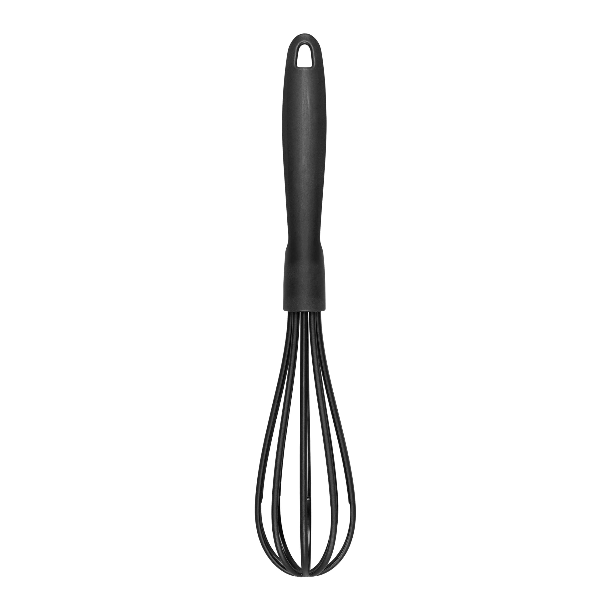 Chef Aid Nylon Whisk, BPA Free Kitchen Utensil for use with Non-Stick Cookware, Black
