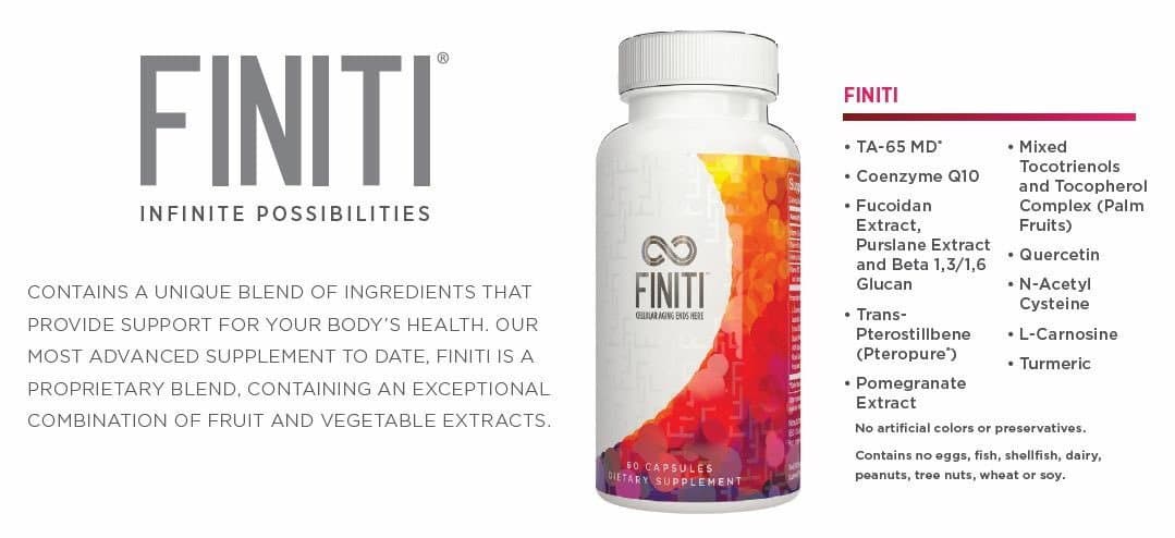 DNA Protection: Finiti TM, the Only Patented Anti-aging Ingredients, Repair of Damaged Telomeres. Get a Free Gift by JeunesseGlobal, LLC
