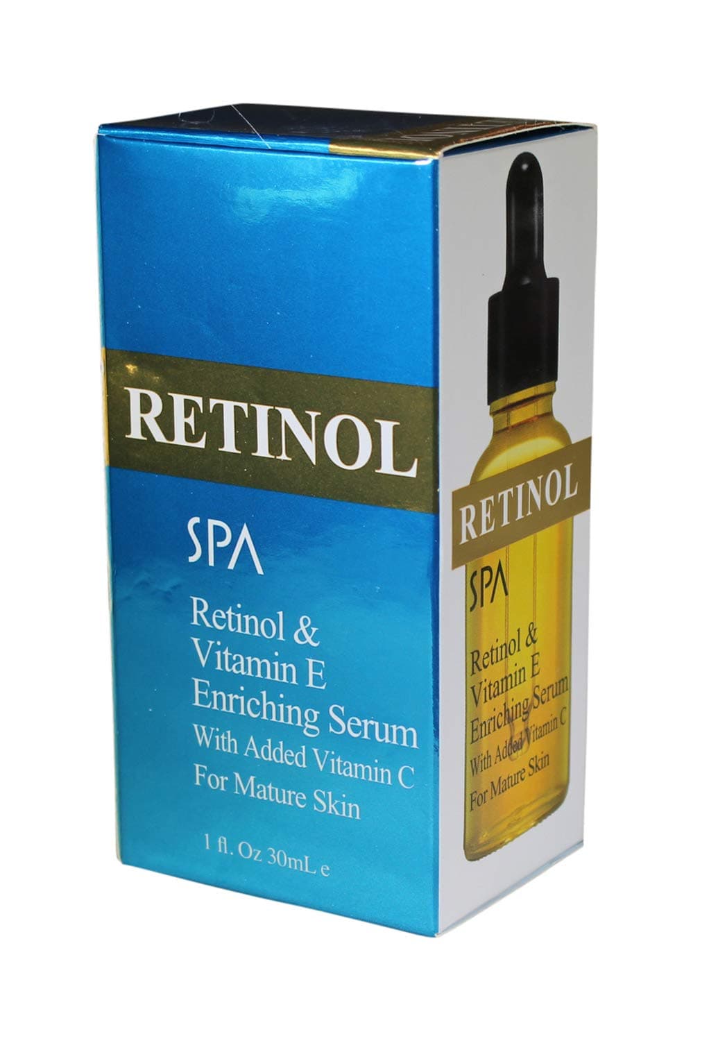 Retinol & Vitamin E Enriching Serum - with Vitamin C - For Mature Skin