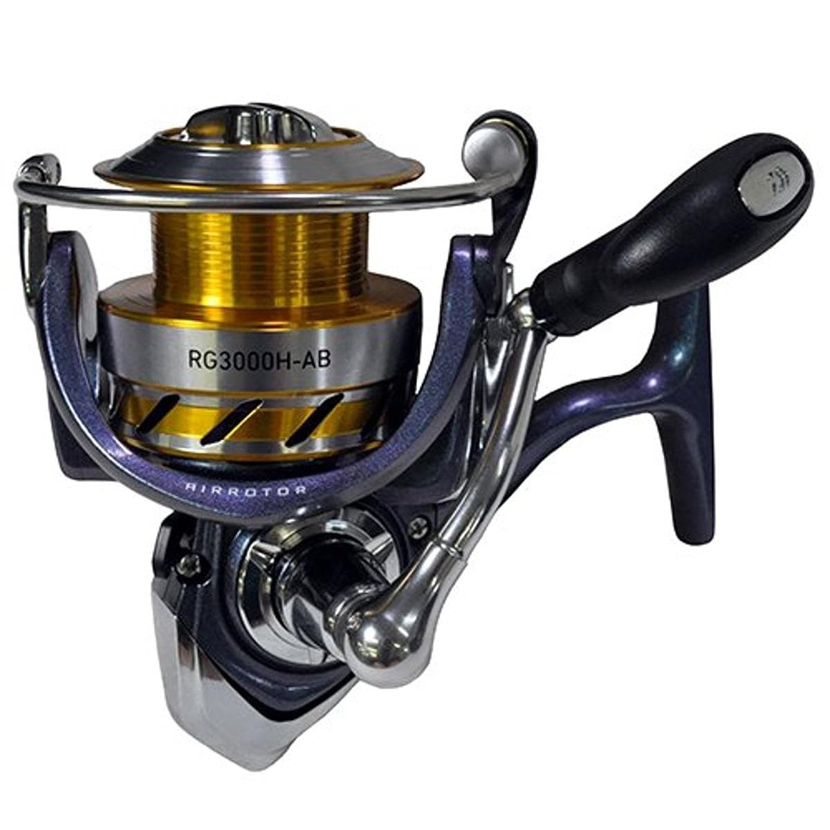 Daiwa RG2500H-AB-CP Regal Airbail Spinning Reel, 5.6: 1 Gear Ratio, 9 Bearings, Ambidextrous, Clam Package