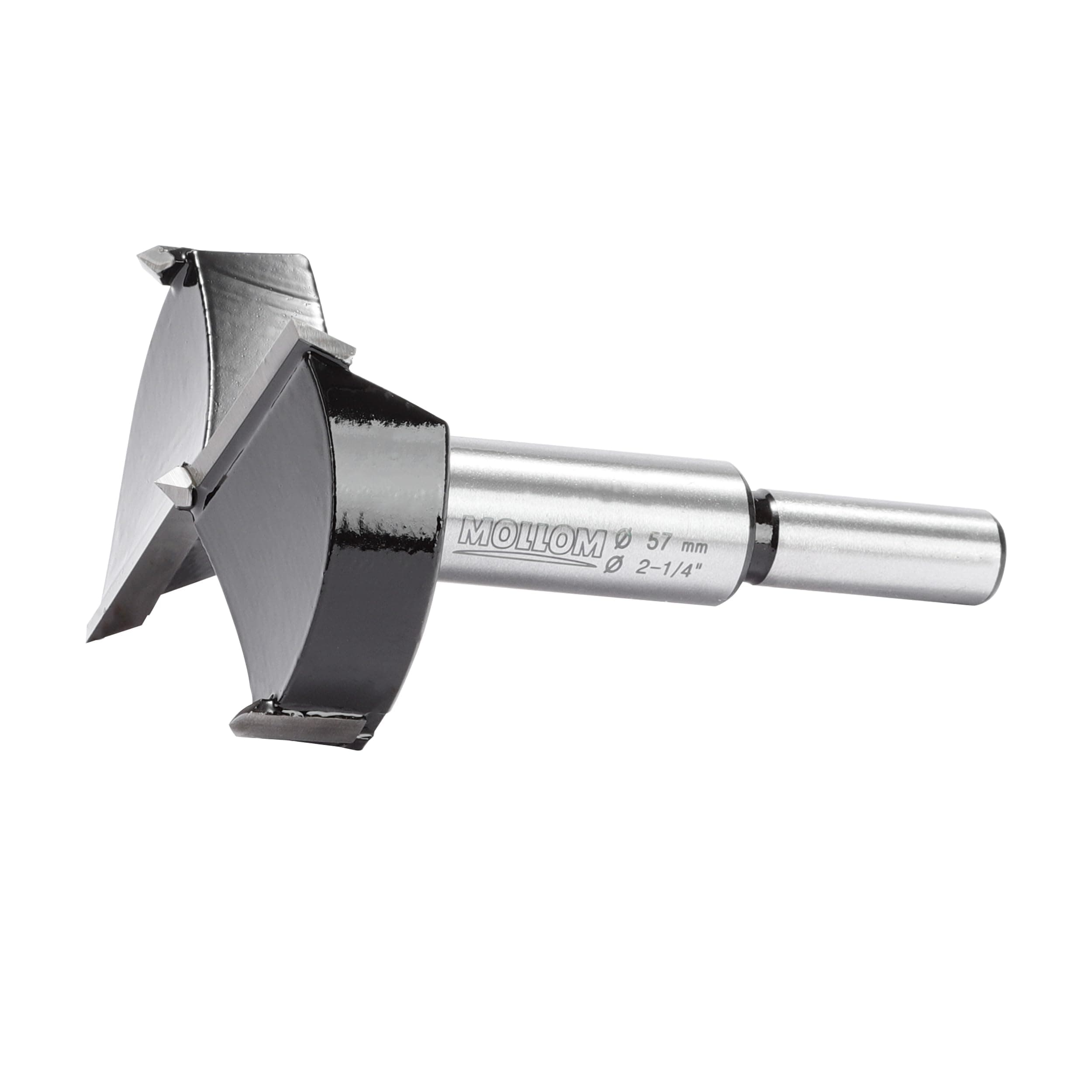 2-1/4" (57mm) Forstner Drill Bit for Precise Woodworking with Durable YG8 Carbide Thickness of 2.0mm,This Hinge Cutter Tool is Ideal for Hard Wood, Plastic, Plywood