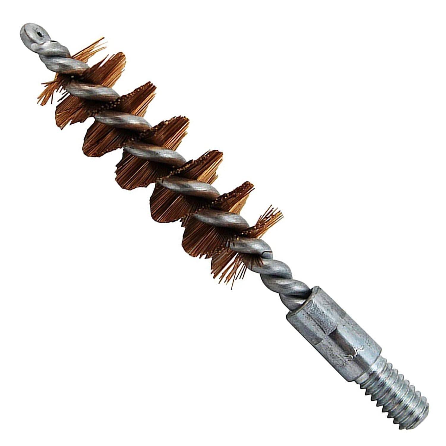 BIRCHWOOD CASEY Bronze Bristles Bore Brush | Durable Versatile Gun Maintenance Cleaning Scrubbing Tool | Fits 380, 38/357 9 Mm Gun
