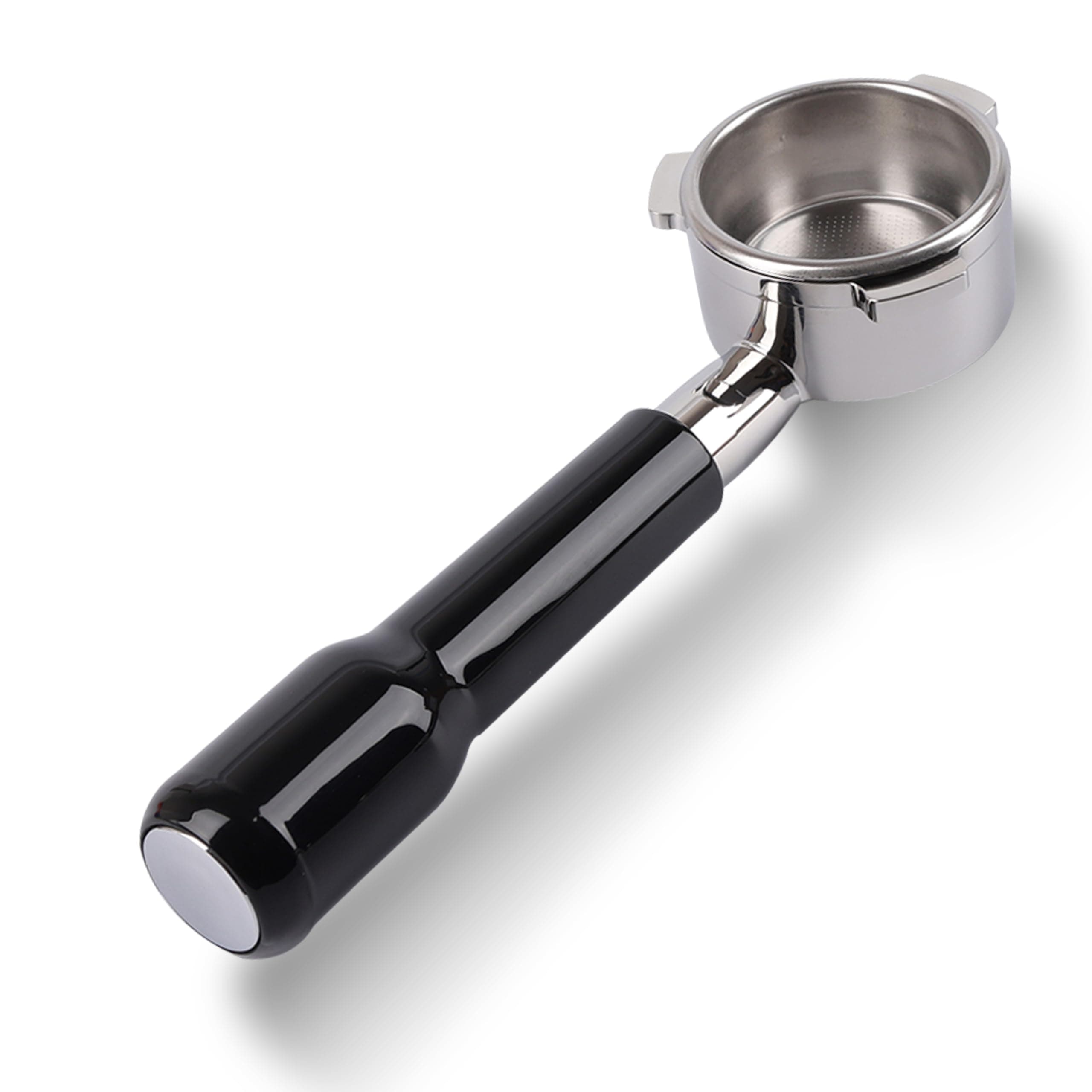 CAPFEI 54mm Bottomless Portafilter Compatible with 54mm Breville Barista Series and 54mm Sage/Breville Machines (ABS Handle)