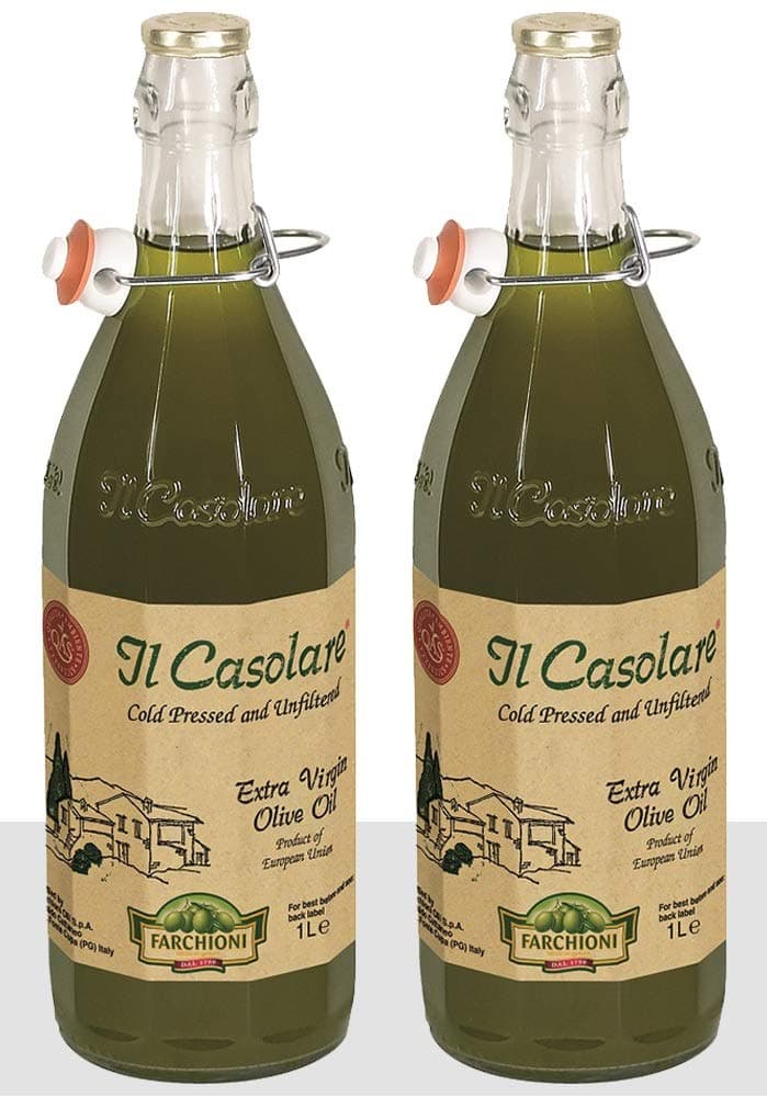 Farchioni Il Casolare Olive Oil Extra Virgin (1L) - Pack of 2