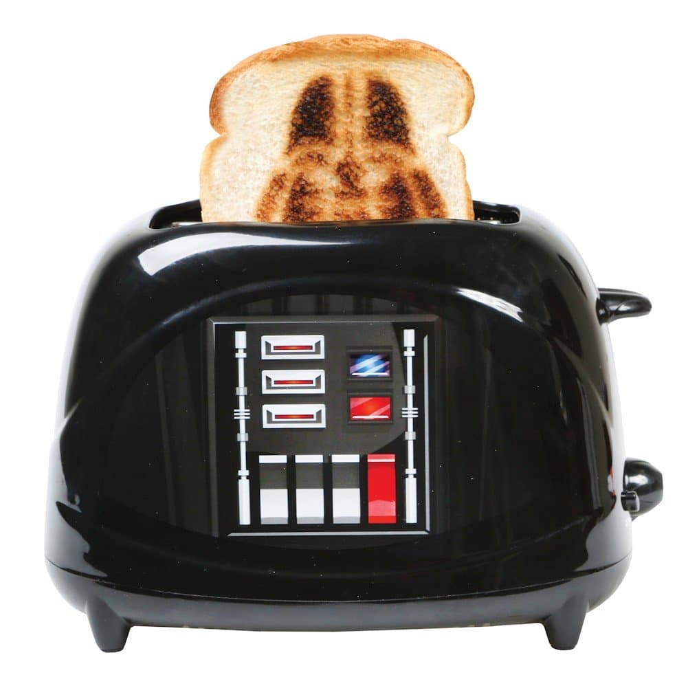 Uncanny Brands Star Wars Darth Vader Empire 2-Slice Toaster