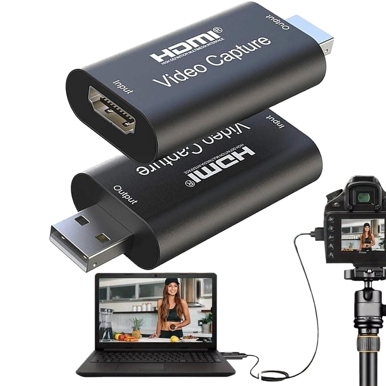 Microware Video Capture Card HDMI to USB Game & Video Capture (USB 2.0 Video Capture)