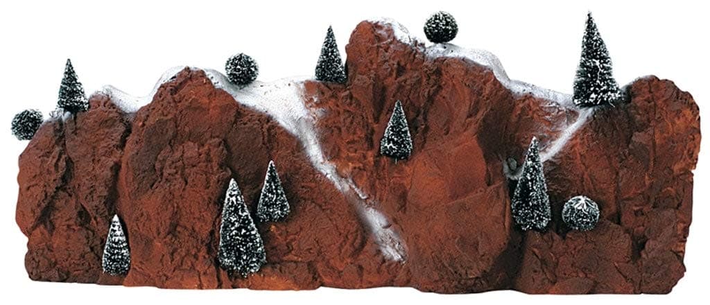 Lemax Christmas Large Village Mountain Backdrop #81011