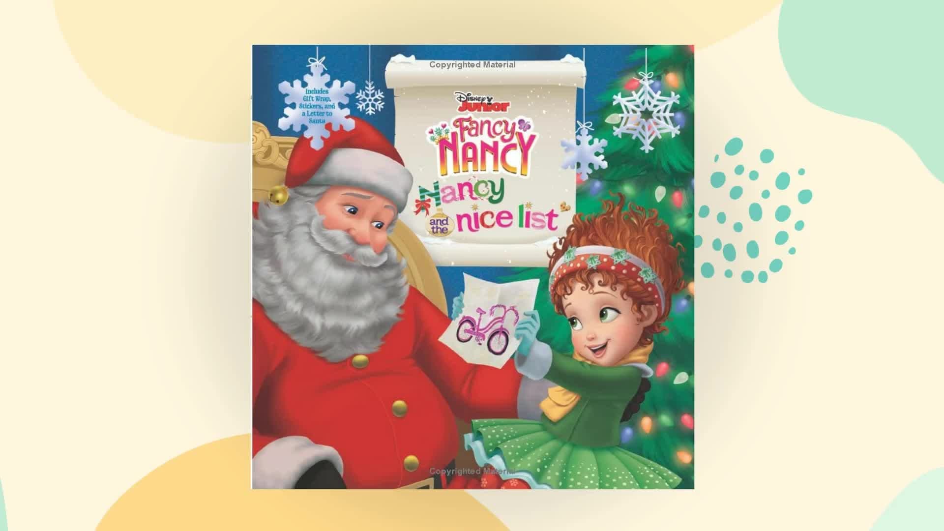Disney Junior Fancy Nancy: Nancy and the Nice List: A Christmas Holiday Book for Kids Hardcover – Illustrated, 17 Sept. 2019