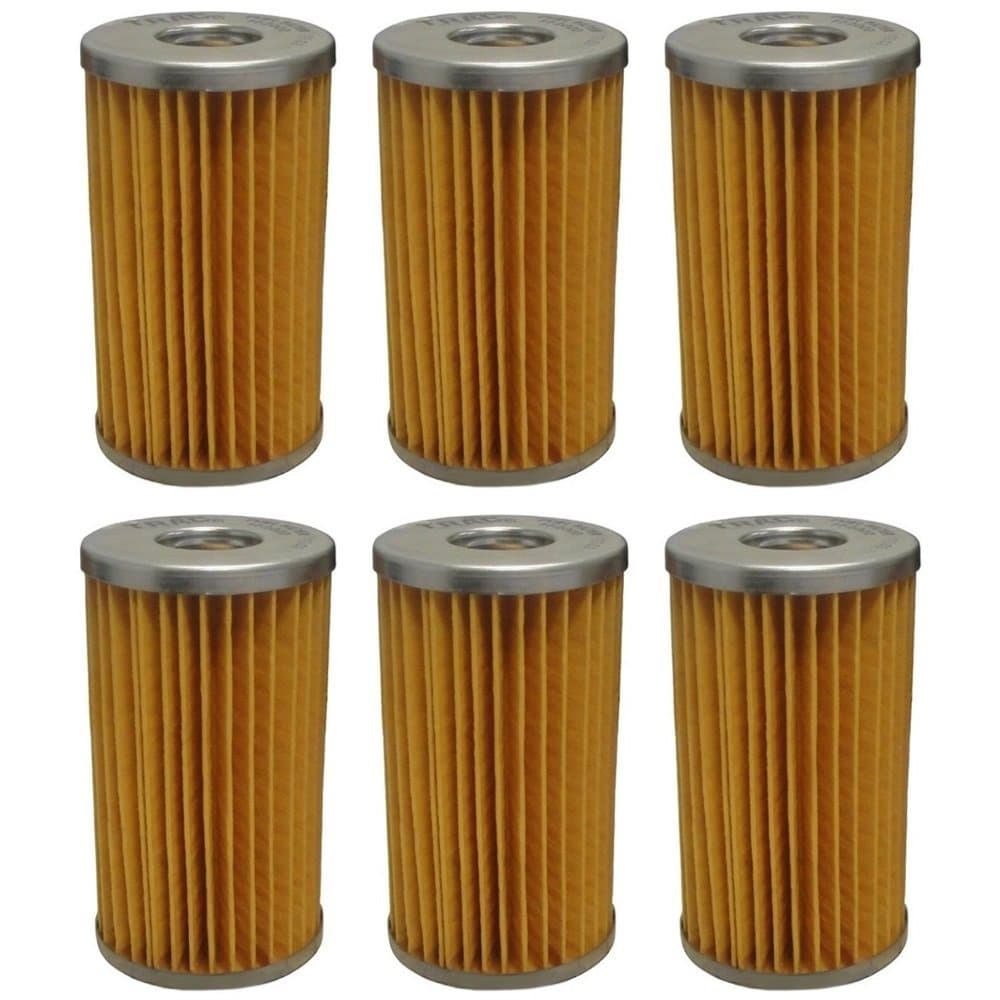 15521-43160 Six (6) New Kubota Fuel Filters L275 L405 L3300 L3350 L3450 L3750 ++