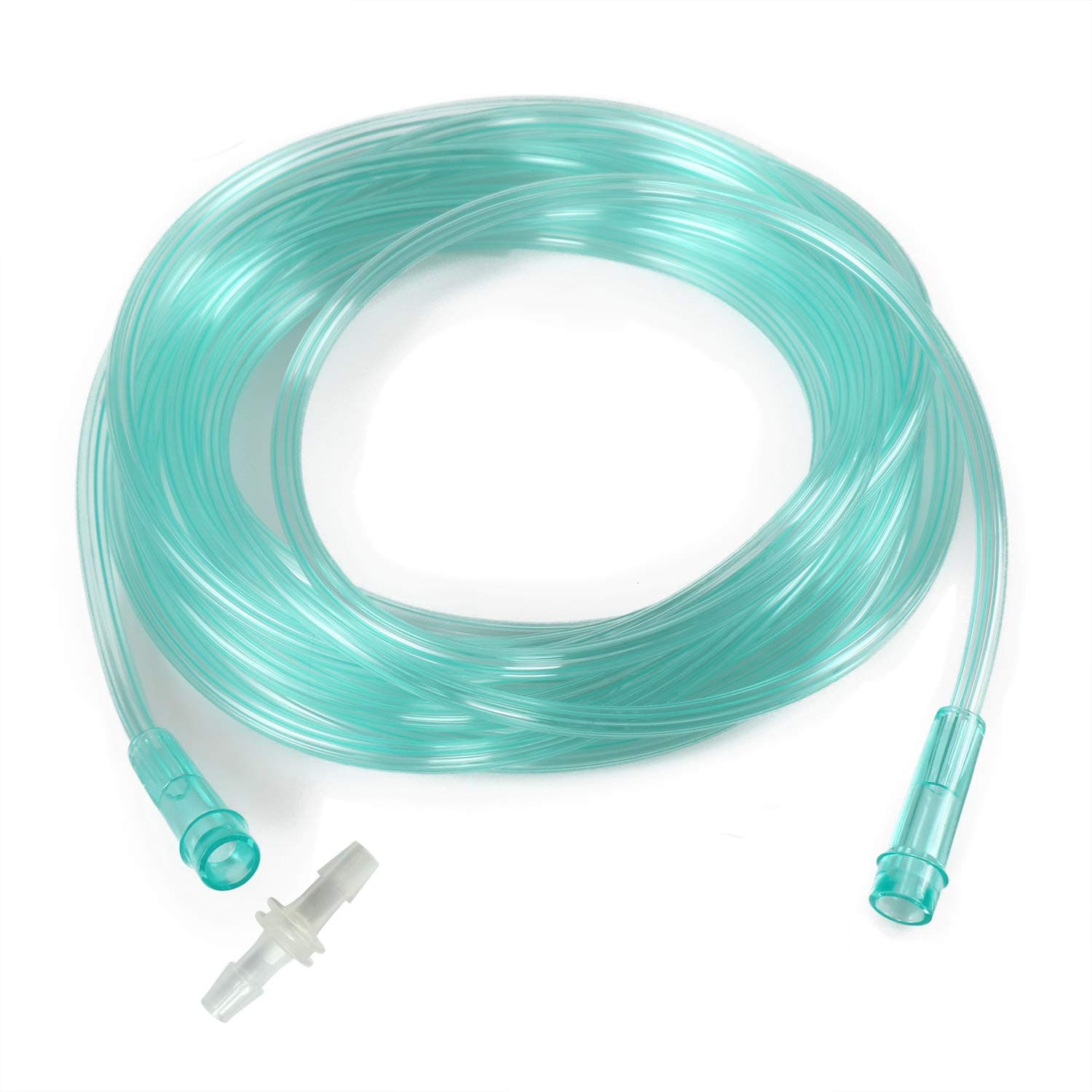16.4 Feet Oxygen Tubing with Connector - Kink Resistant Oxygen Supply Tubing - Premium Clear Crush Resistant Oxygen Tubes