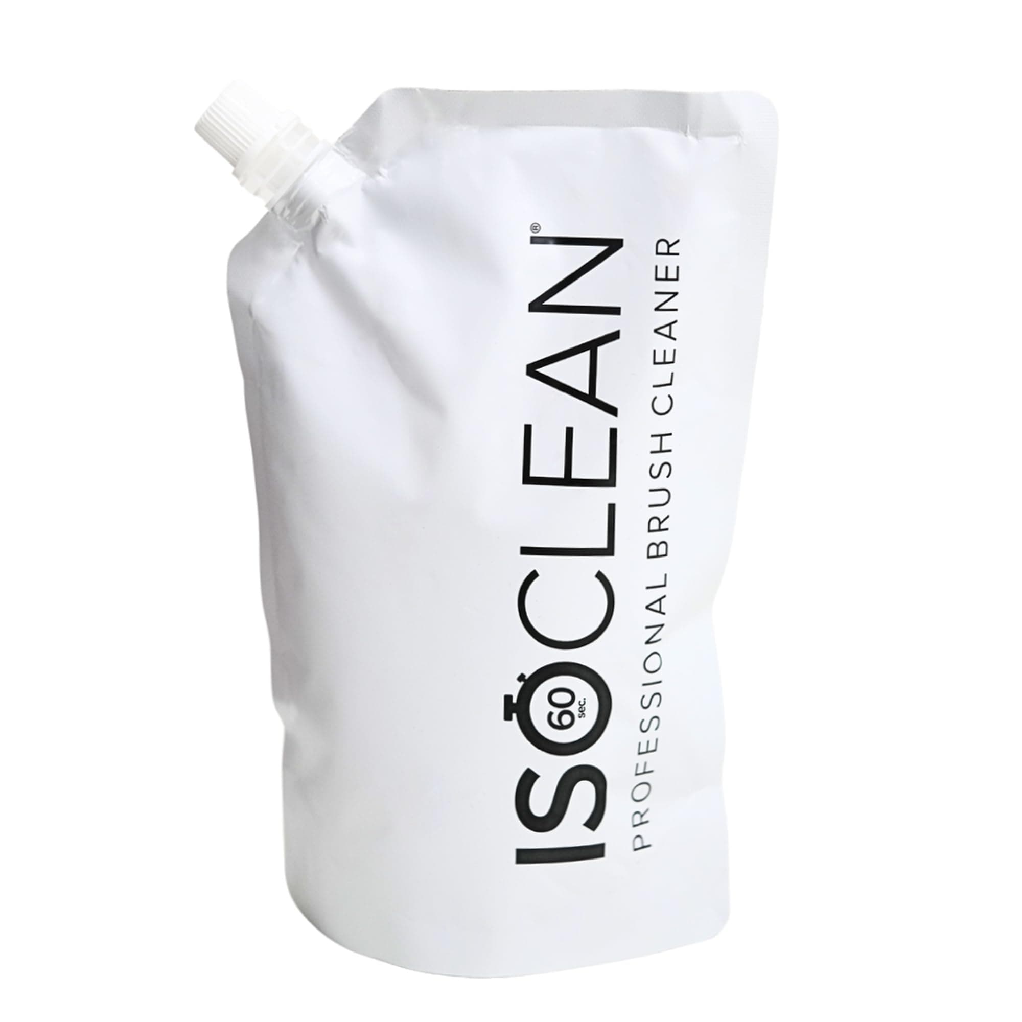 ISOCLEAN Makeup Brush Cleaner Refill Pouch - Liquid Makeup Cleaner Solution for Makeup Brushes and Makeup Tools - Cleans Bristles - No Rinse Formula dries in 60 Seconds - Vegan, Cruelty-free - 165ml