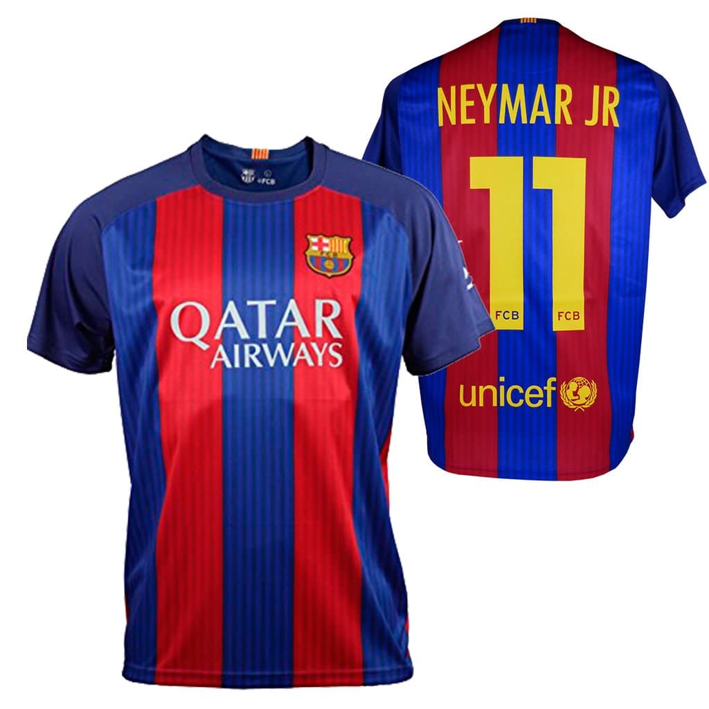 Official Replica FC BARCELONA 2016-2017, Shirt NEYMAR - Adults Size: XXL