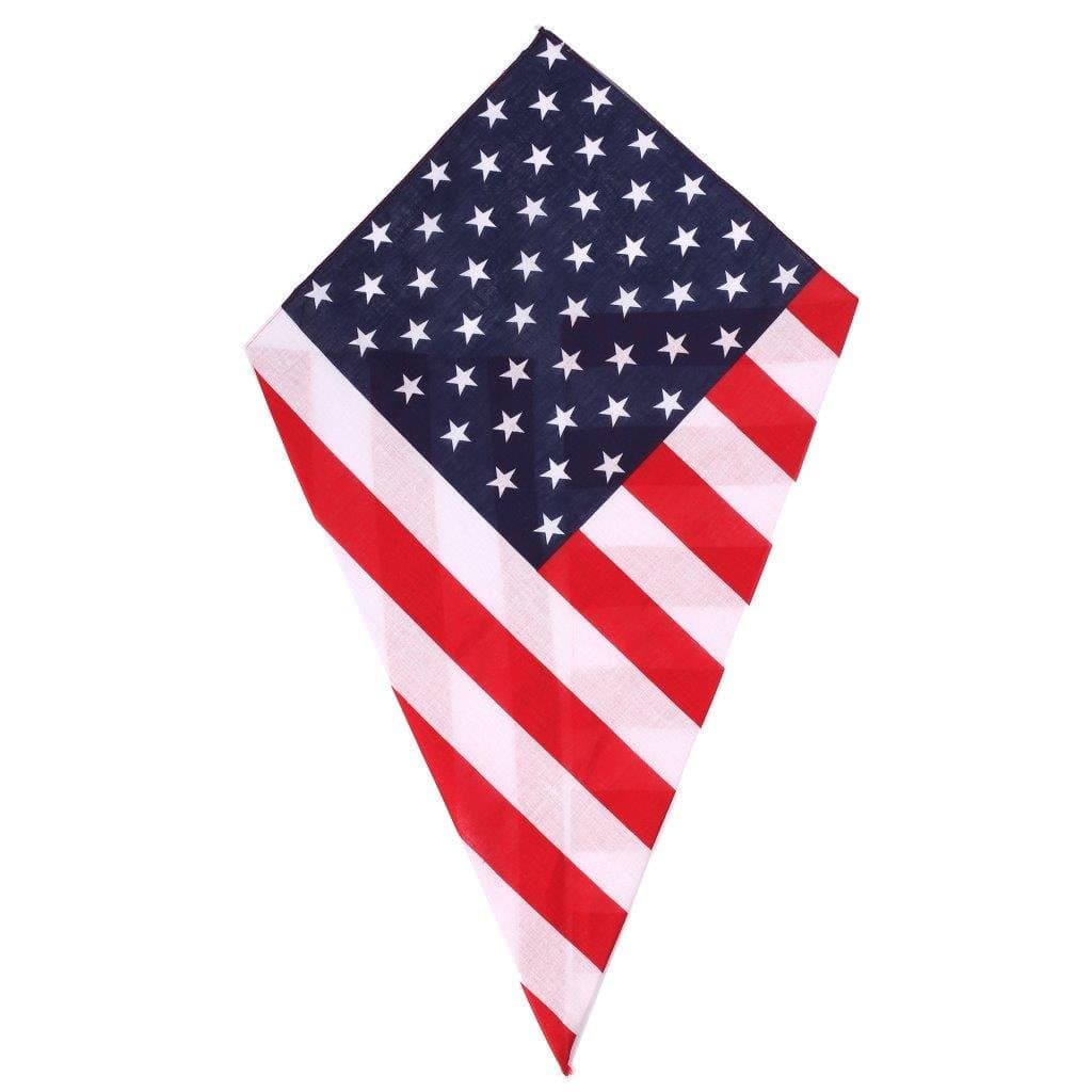 Bandanas American Flag USA Head Scarf