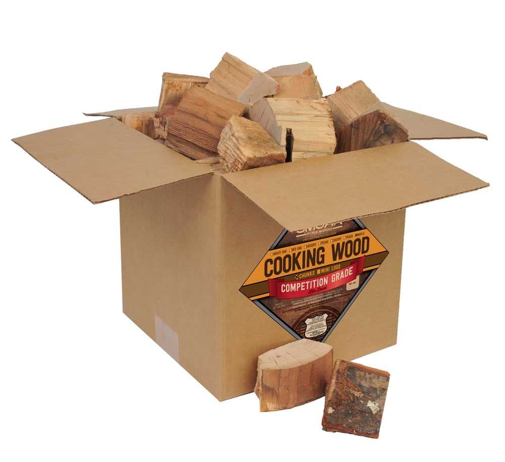 Smoak Firewood’s Cooking Wood Chunks (Competition Grade) USDA Certified for Smoking, Grilling or Barbequing (Maple 25-30lbs 1728 Cubic in.)