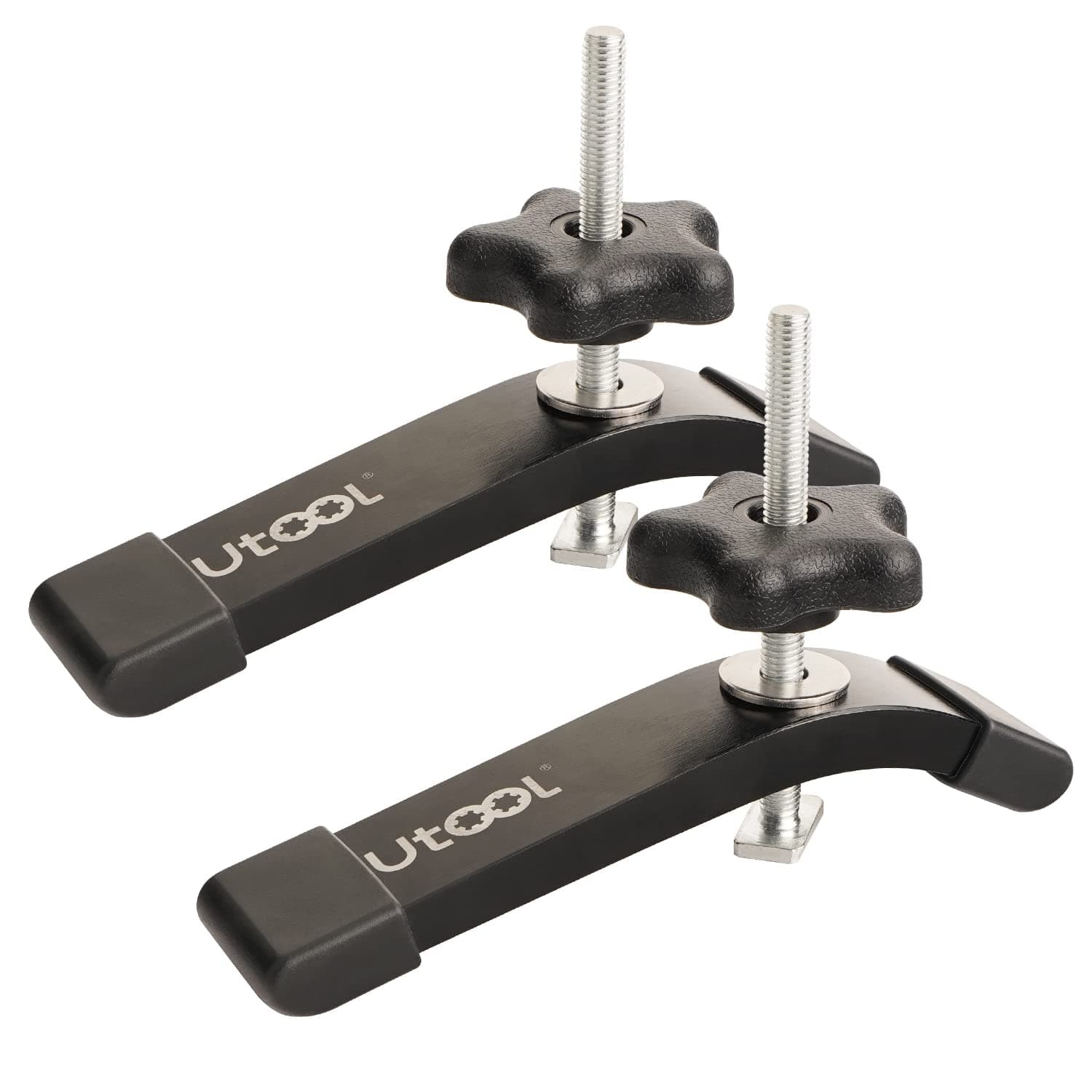 UTOOL2 Pack T-Track Hold Down Clamps Kit, 5-1/2" L x 1-1/8" Width, blue