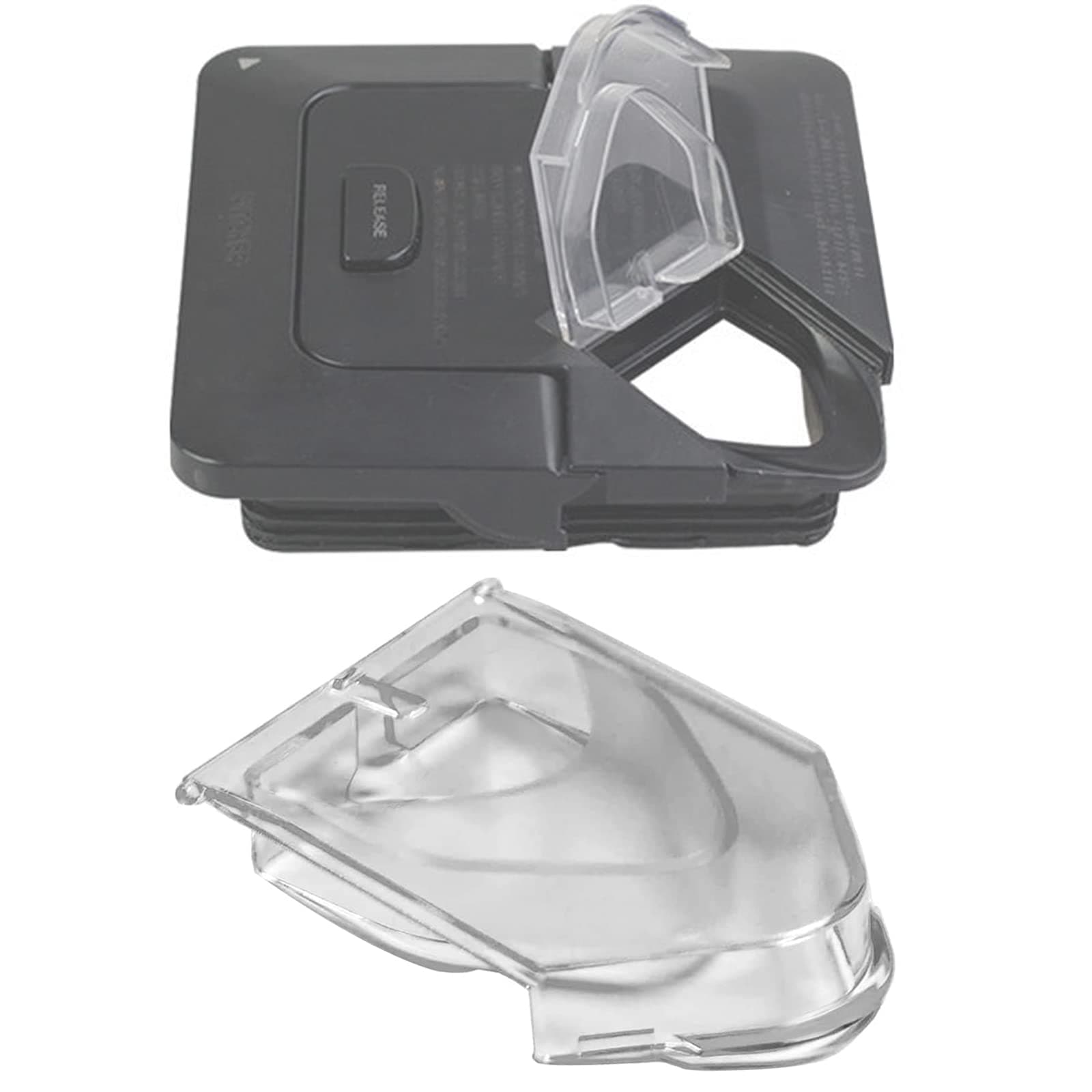 Pour Spout Cover Replacement for Ninja Blender Lid, Replacement Spout Cover for Ninja Blender 72 oz Square Pitcher, Suitable for NJ600-NJ602 and BL500-BL781, Clear
