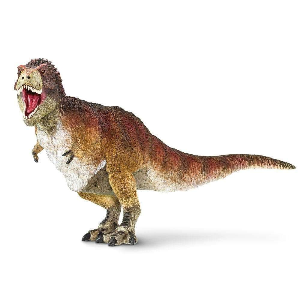 Feathered Tyrannosaurus Rex Dinosaur Figurine - Detailed 12" Plastic T-Rex Model Figure - Fun Dino Play Toy for Boys, Girls & Kids Ages 3+