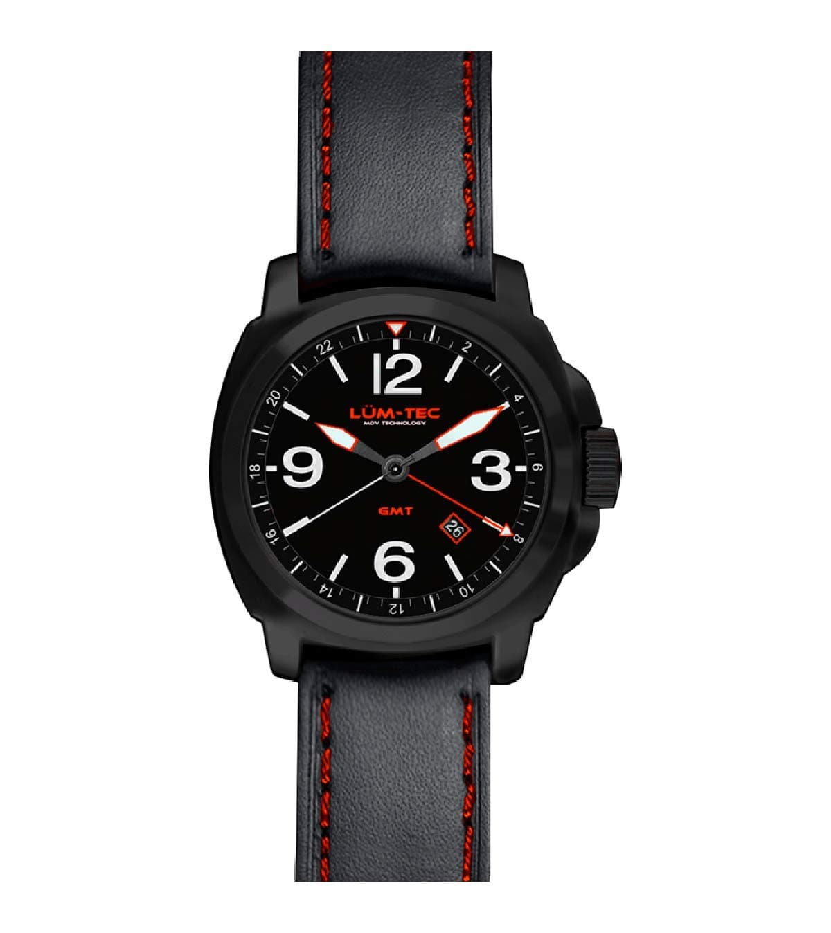 Lum-Tec M59 Luminous Swiss Quartz Men's Wrist Watch