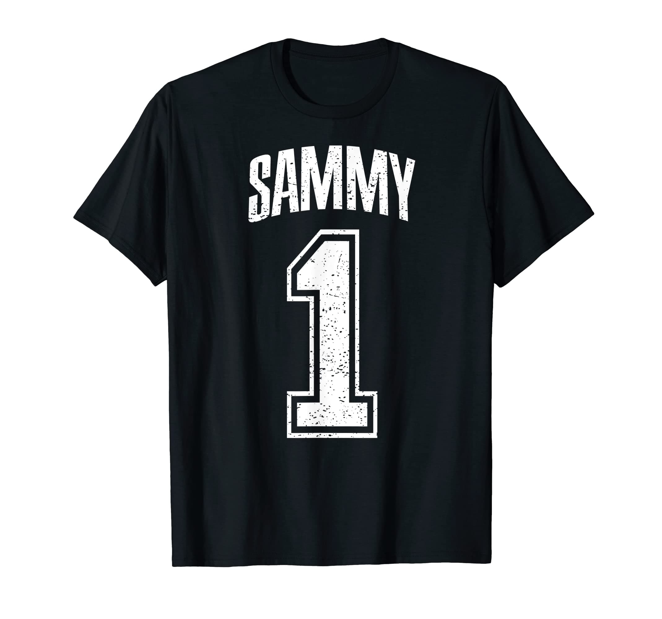 Sammy Supporter Number 1 Greatest Fan T-ShirtOEKO-TEX STANDARD 100