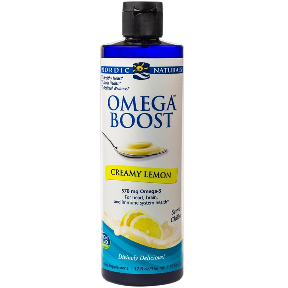 Nordic Naturals - Omega Boost - Creamy Lemon - 12 fl oz - Liquid