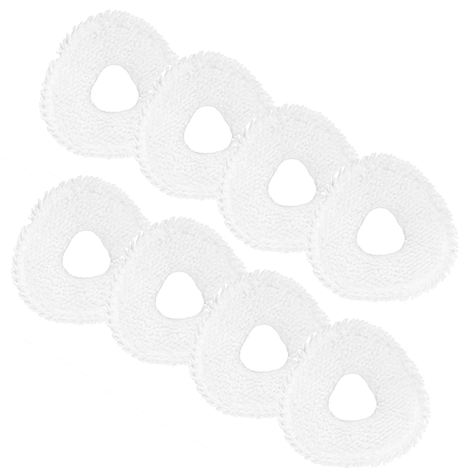 8 Pack Replacement Mop Pads Compatible for Narwal Freo X Ultra T10 J1 J2 Microfiber Resuable Mop Cloth Robot Vacuum Cleaner Accessories