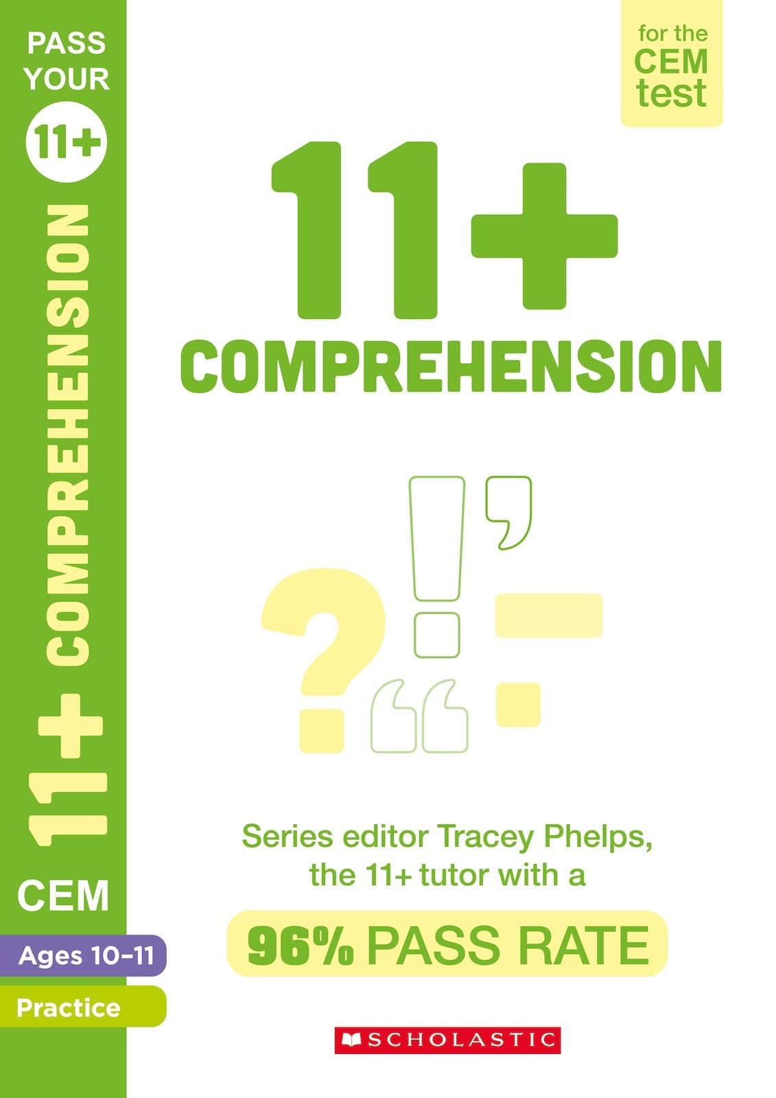 11+ Practice for the CEM Test: Practice and Assessment for Comprehension (Age...