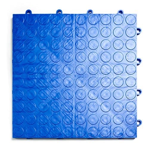 GarageDeck® 12'' X 12'' Interlocking Garage Flooring Tiles: Royal Blue