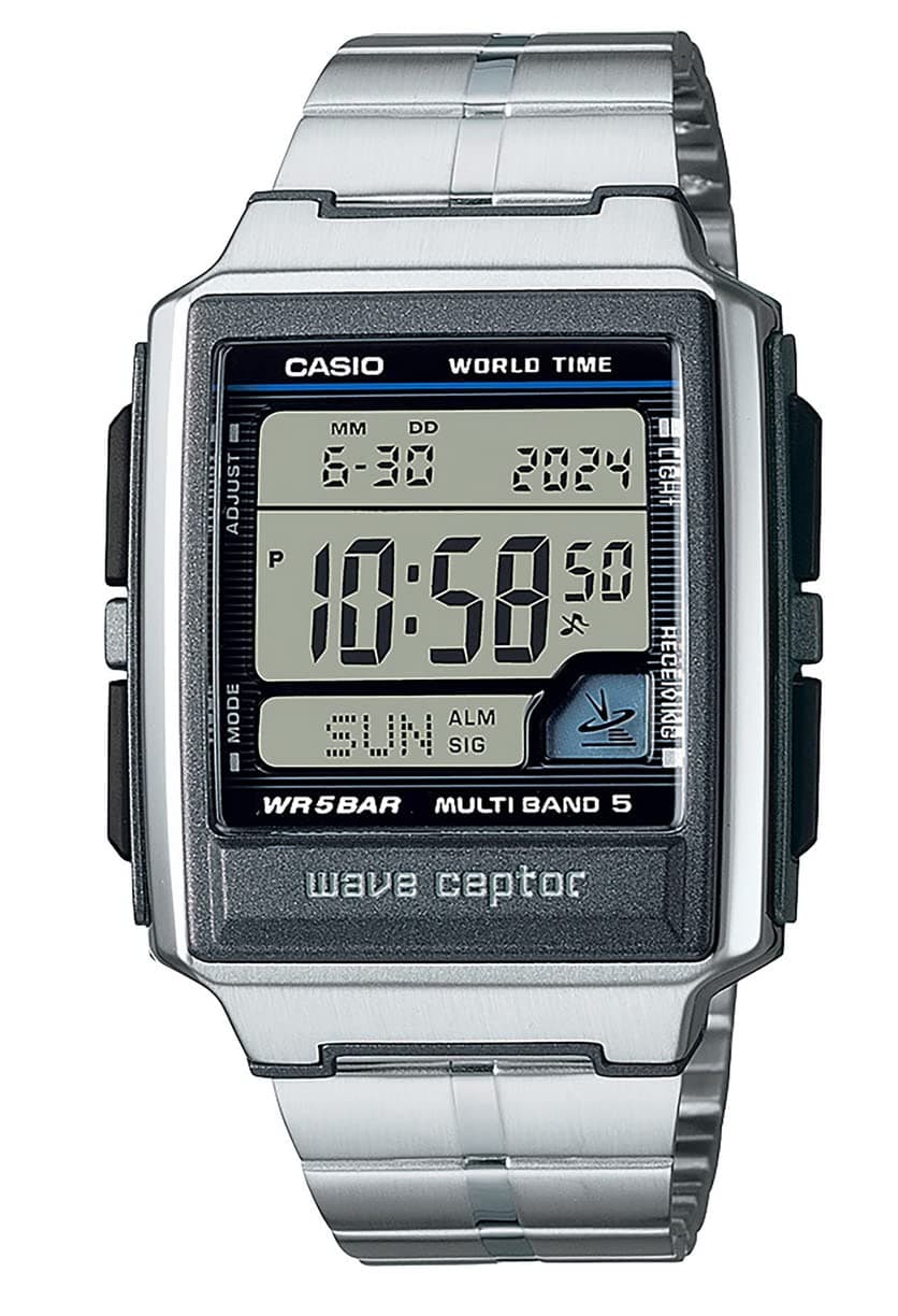 Casio Men Digital Watch Wave Ceptor