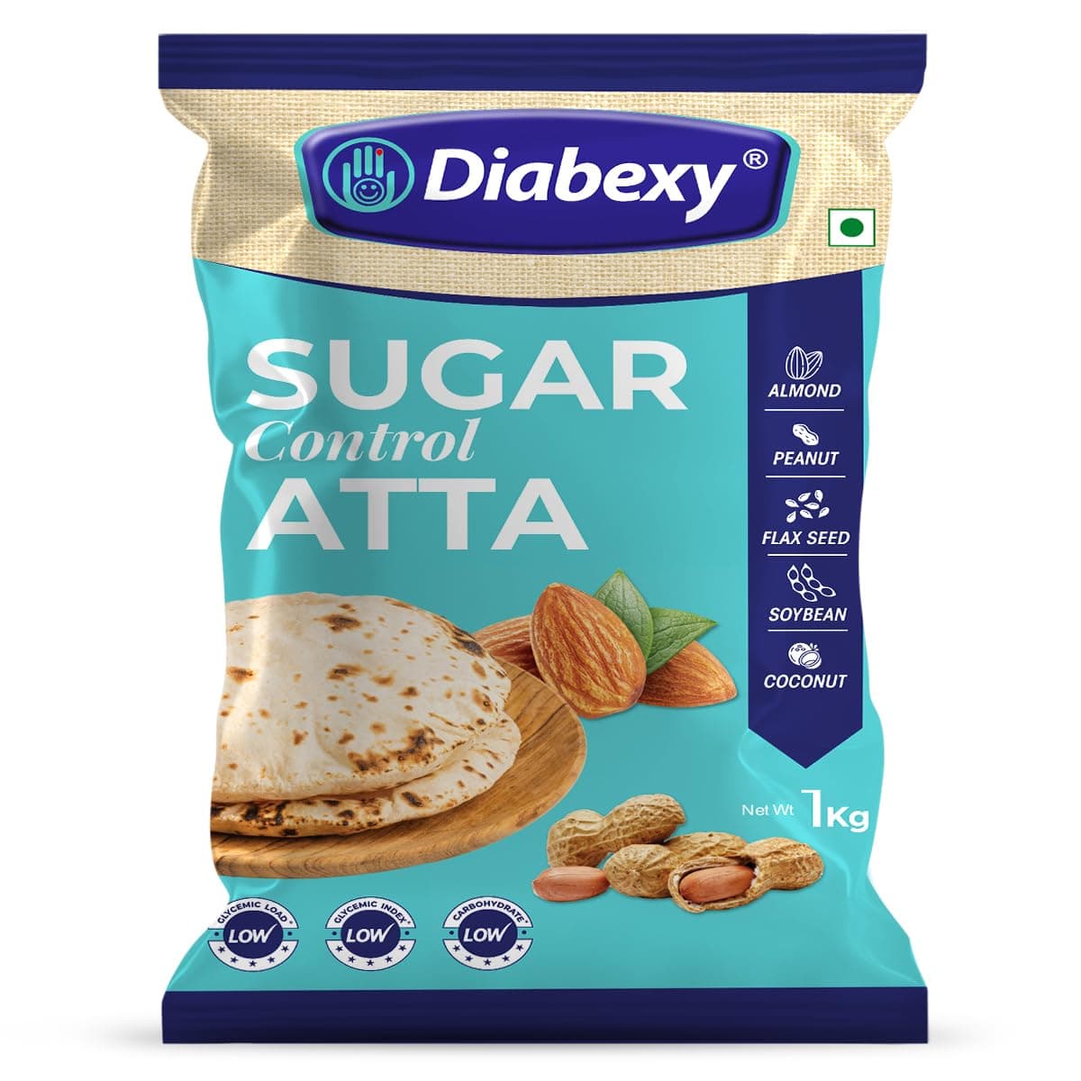 - Diabexy Atta Sugar Control for Diabetes - 1kg
