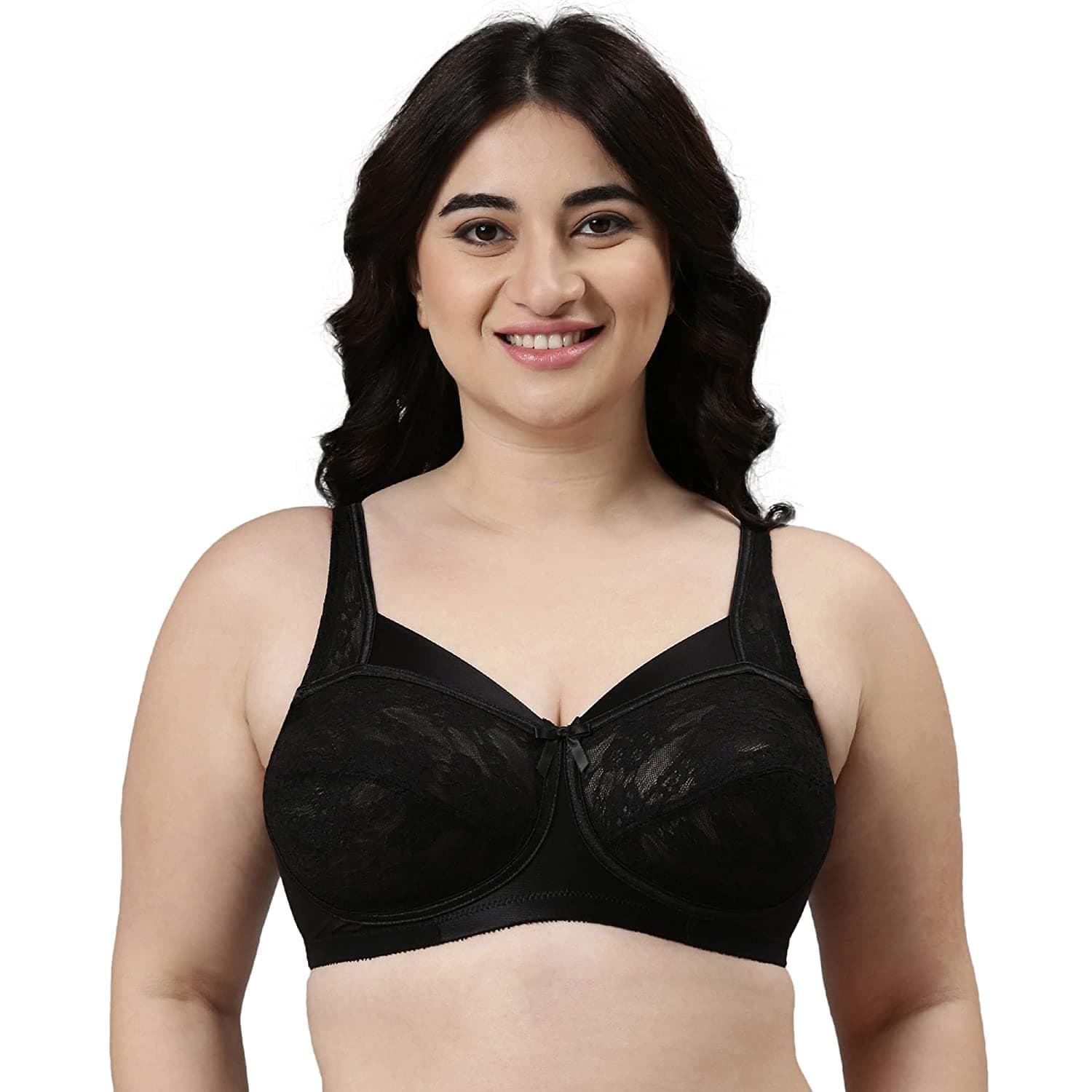 FB06 Classic Lift Full Support Bra - Non-Padded Wirefree Full Coverage