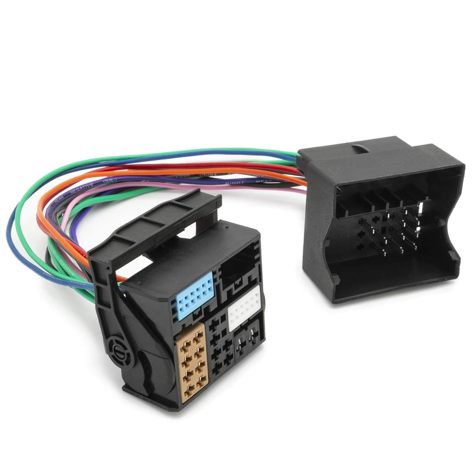 Adapter Universe Car Vehicle Auto Quadlock MIB MQB Aux Connector Plug Cable for VW MFD RNS RCD