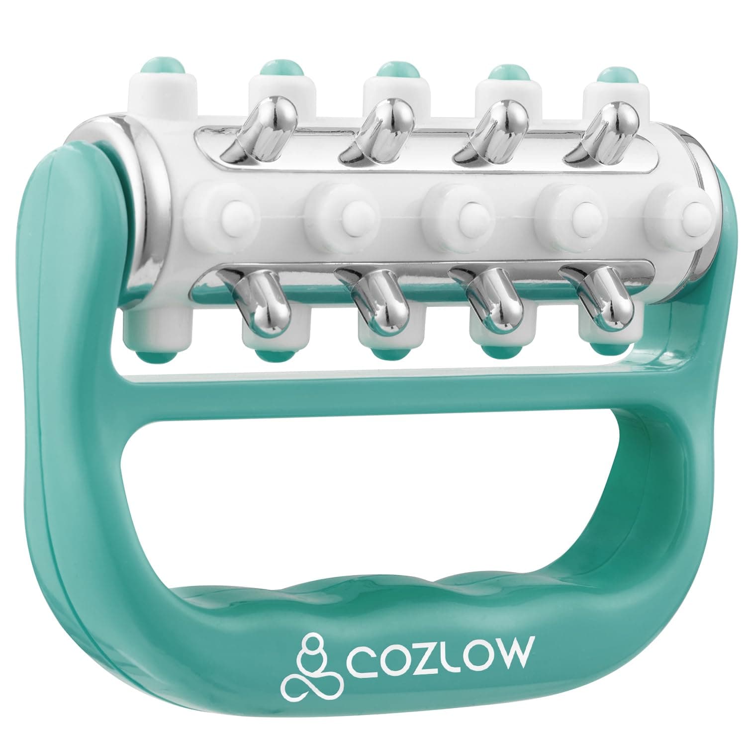 MyoRelease Lymphatic Drainage Massager + Scar Tissue Massage Tool for Abdomen, Thighs, Back and Buttocks - Helps Reduce the Appearance of Cellulite - Green - By Cozlow