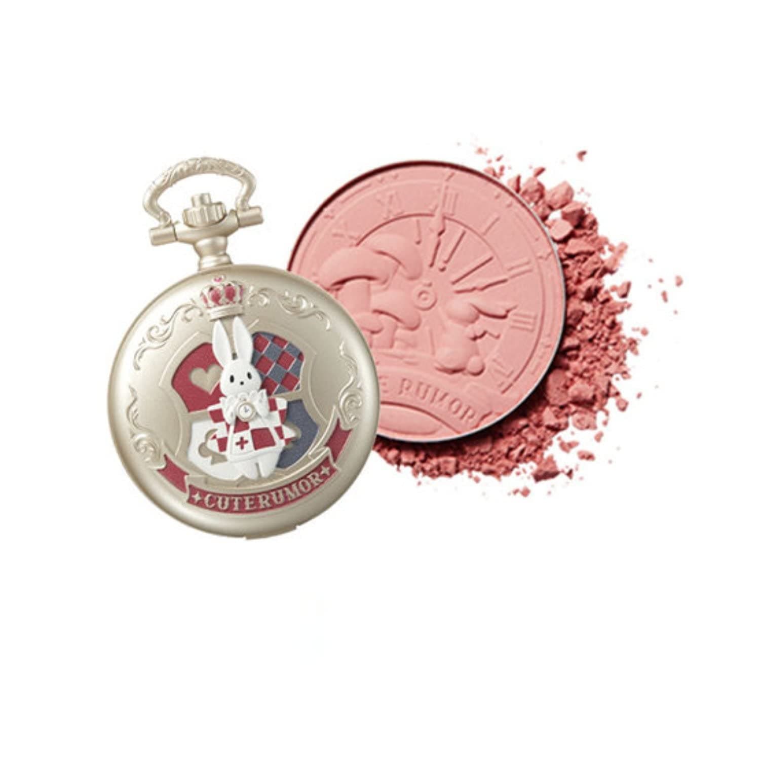 Wonderland Tea Party Series Pocket Watch Powder Blush (R02 Apricot Round Dance)