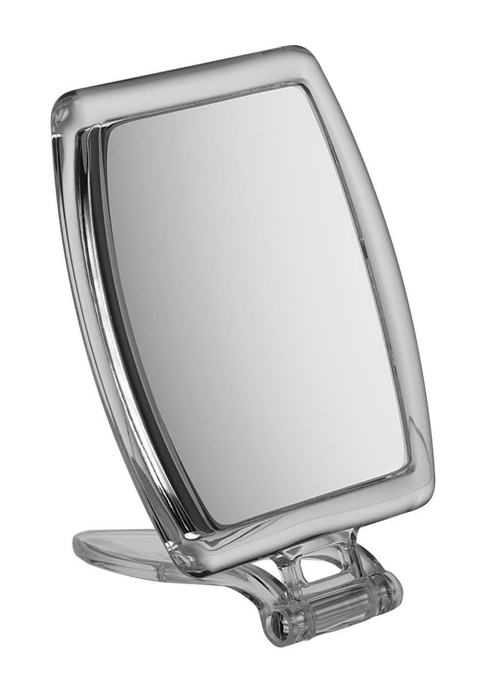 Rectangle Perspex Travel Mirror x 10 magnification - 10cm mirror
