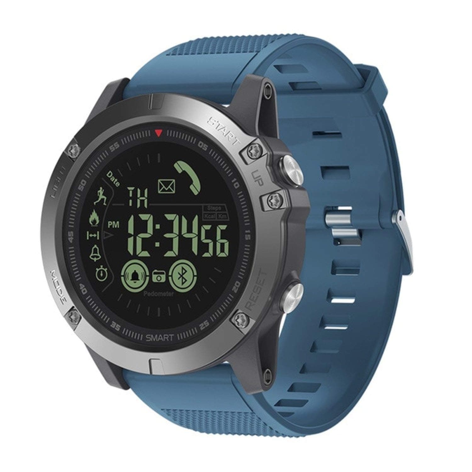 Amazing Military Grade Super Tough Smart Watch for Men (Blue)
