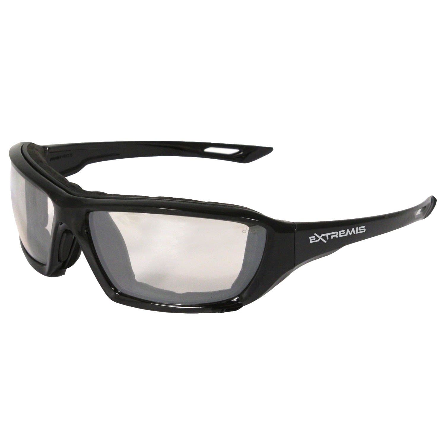 Radians XT1-91 Extremis Full Black Frame Safety Glasses with Indoor/Outdoor Anti-Fog Lens