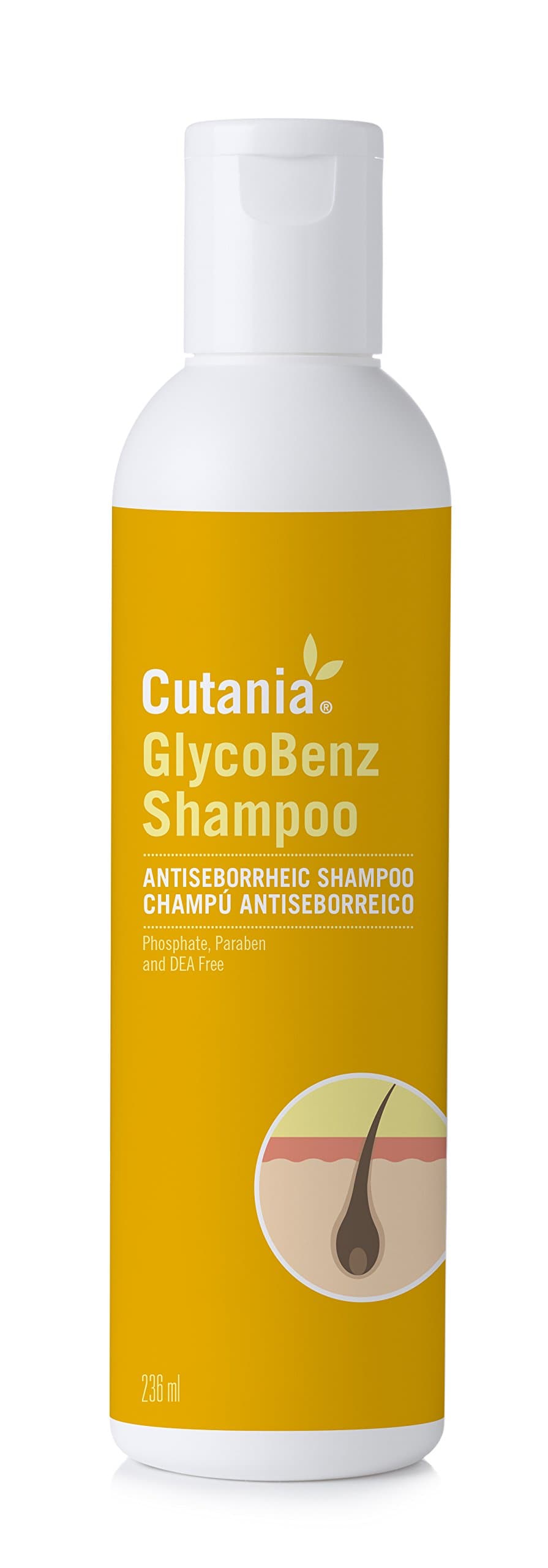 VETNOVA Cutania GlycoBenz Shampoo 236 ml