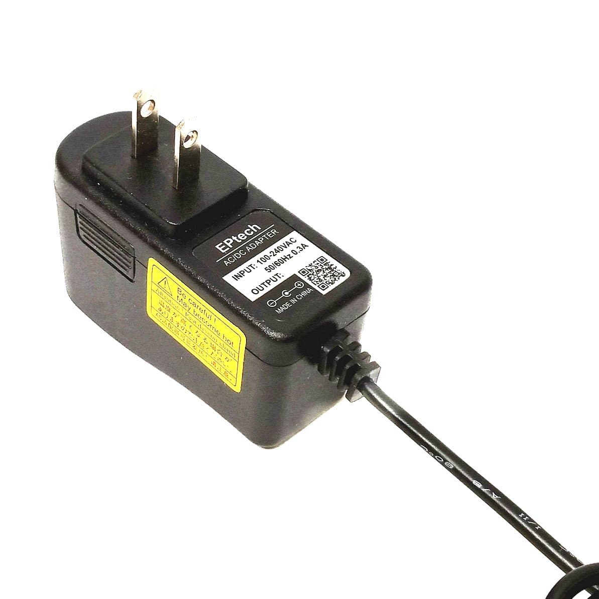 EPtech (6.5Ft Extra Long) 12V AC/DC Wall Power Charger Adapter for Sylvania Portable DVD Player SDVD9019 B