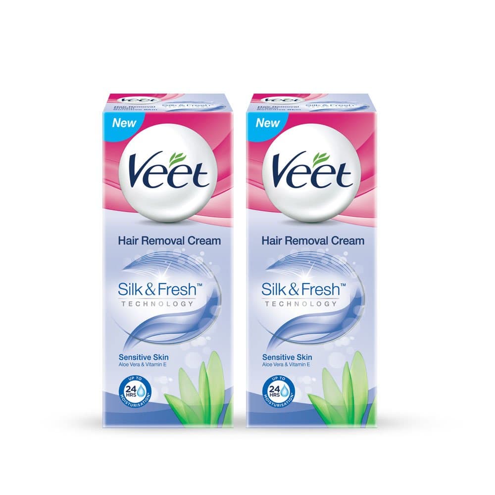Veet-Hair-Removal-Cream,Sensitive-Skin - 25 g (Packof 2)
