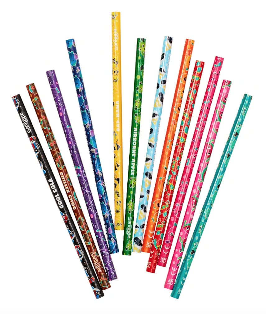 Smiggle Colouring Pencils x12 Pack Scented