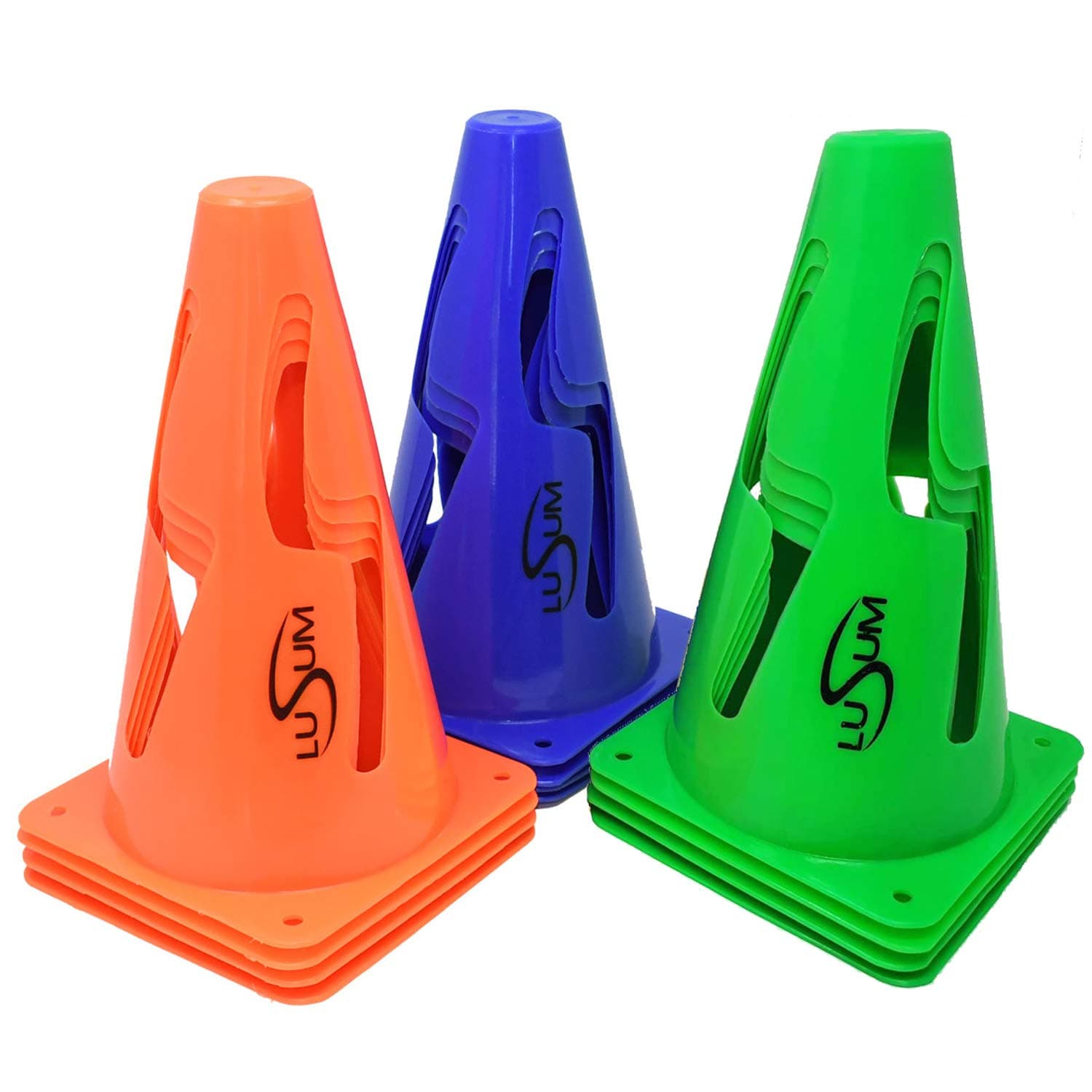 9" Training Safety Marker Cones