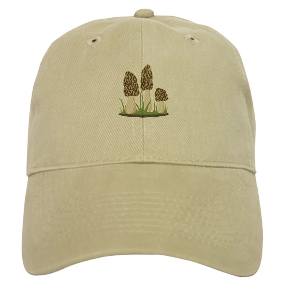 CafePress Morel Mushrooms Adjustable Baseball Cap