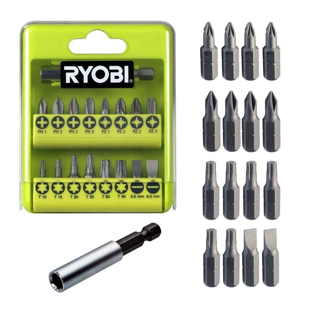 RAK17SD Screwdriver Bit Set (17 Piece)
